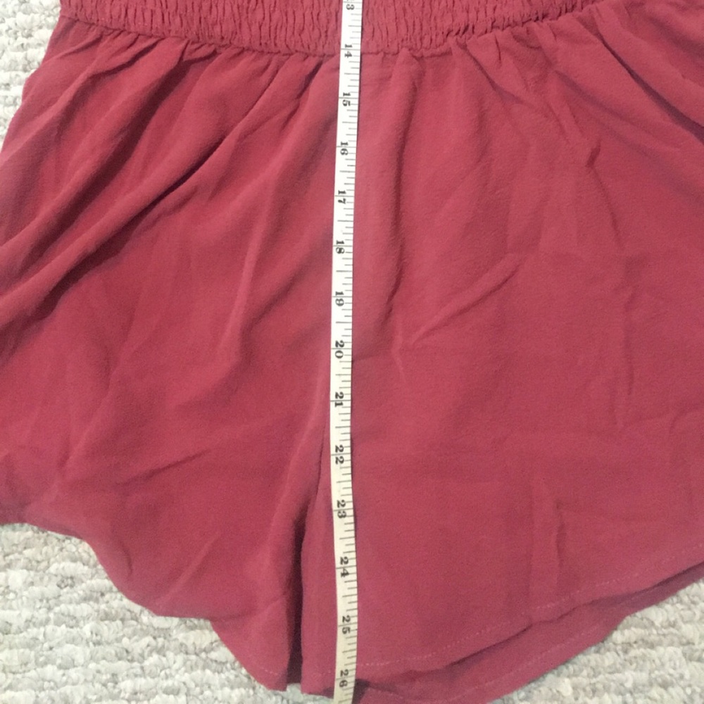 Rose colored Brick Crochet Romper medium and large - Picture 7 of 7